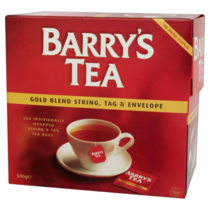 Barrys Gold Blend String & Envelope