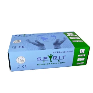 Blue Vinyl Gloves Powder Free LARGE