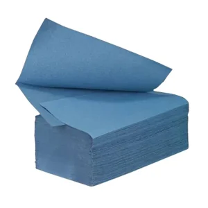 Logic 8 1 Ply Blue Z - Fold Hand Towel (Recycled)