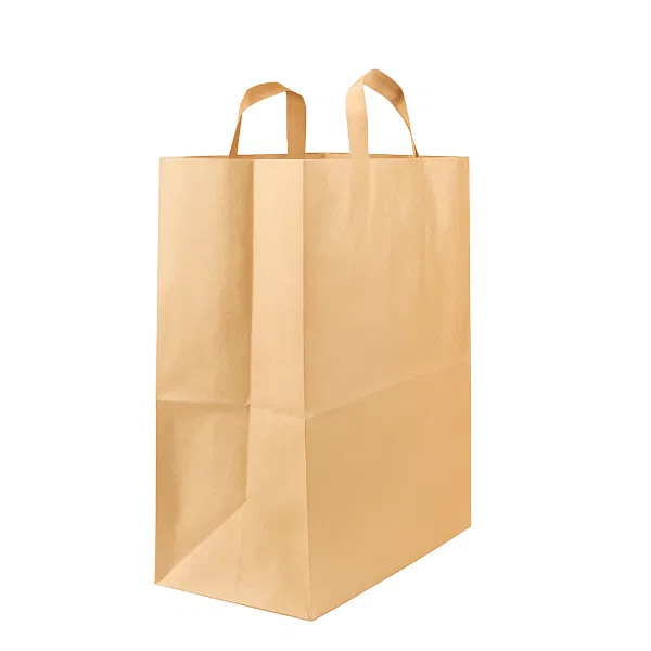 Medium Kraft Carrier Bag with Handle (220x100x240)