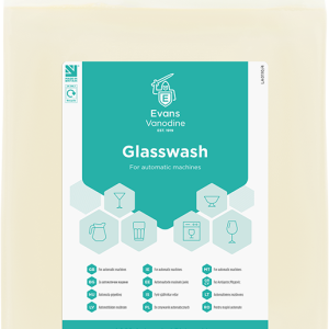 Evans Clear Glasswash (5L x2)
