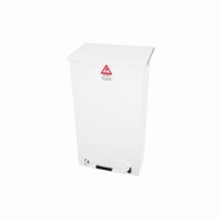 Fire Retardant 90L Pedal Bin
