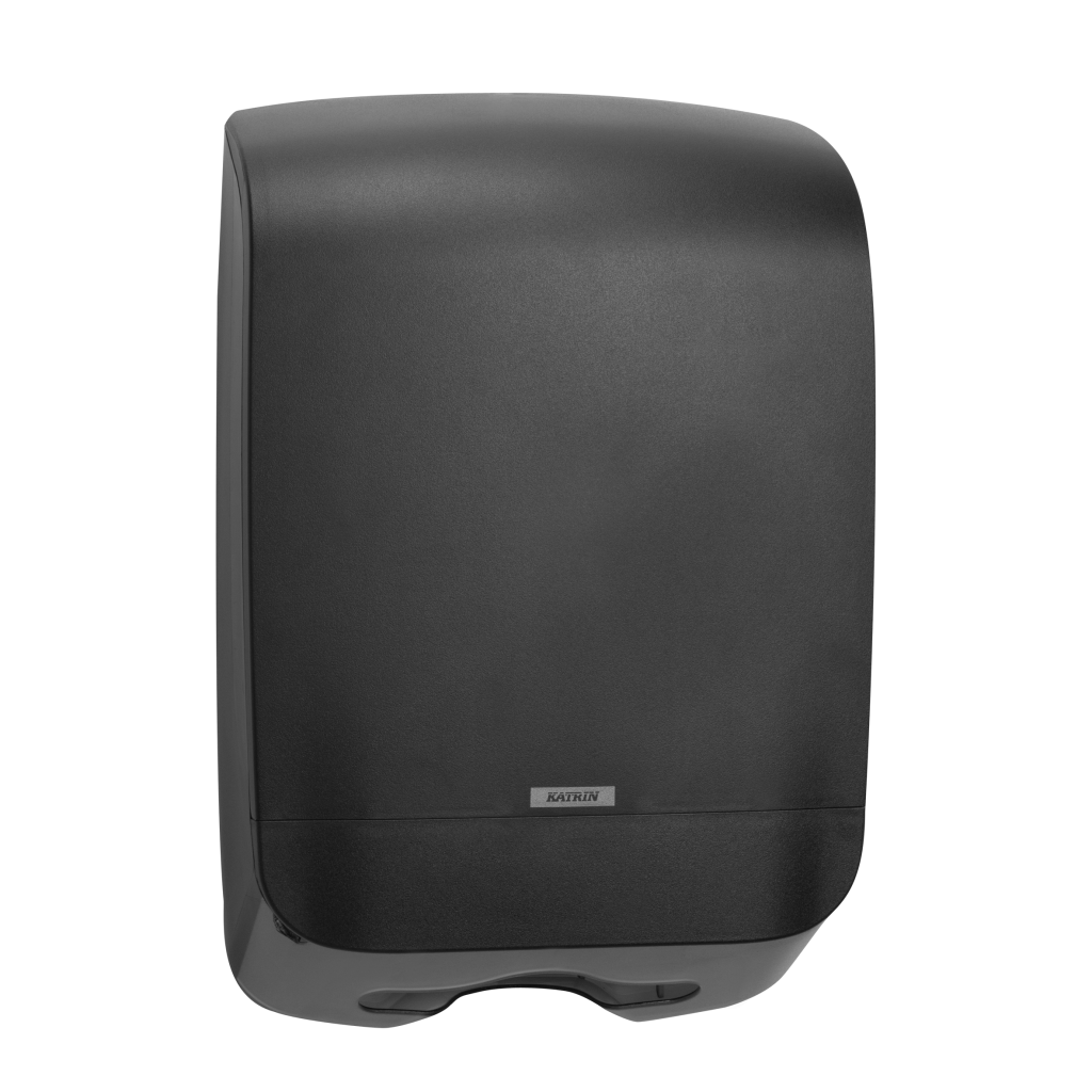 Katrin Folded Hand Towel Dispenser Black