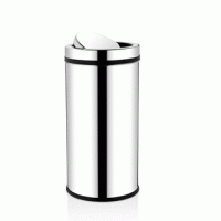 Stainless Steel 45L Bin with swing lid
