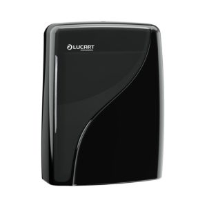 lucart identity folded hand towel dispenser Black