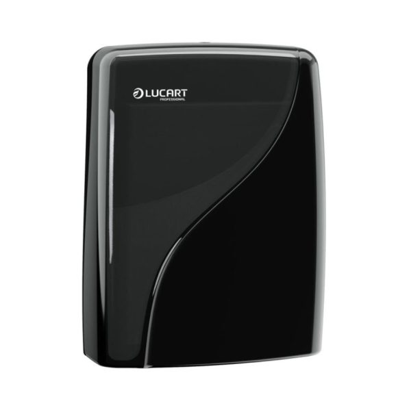 lucart identity folded hand towel dispenser Black