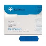 Blue Plasters 100's 7.5cm x 2.5cm