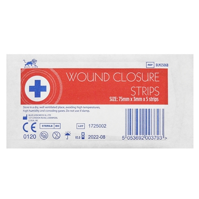 Wound closures 3mm 10x5Strips